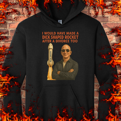 Dick Shaped Rocket