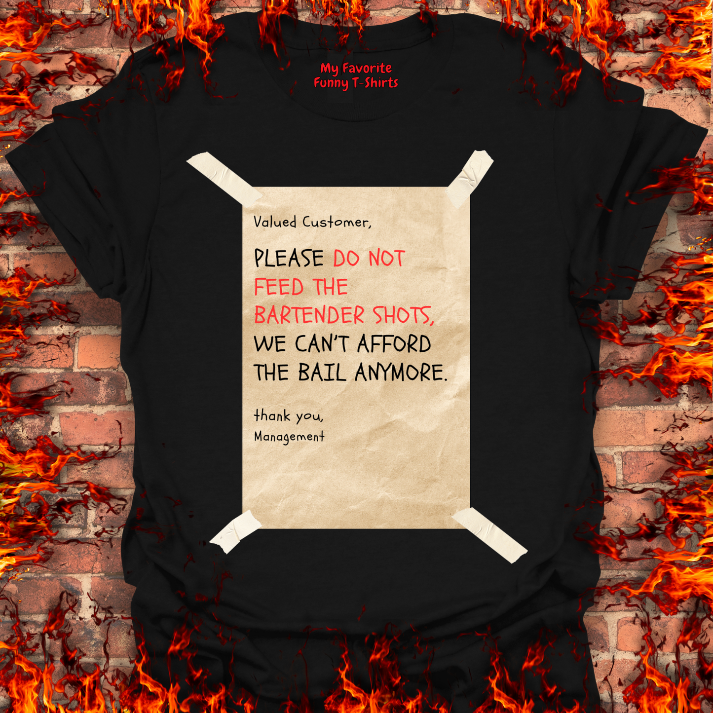 Do Not Feed The Bartender