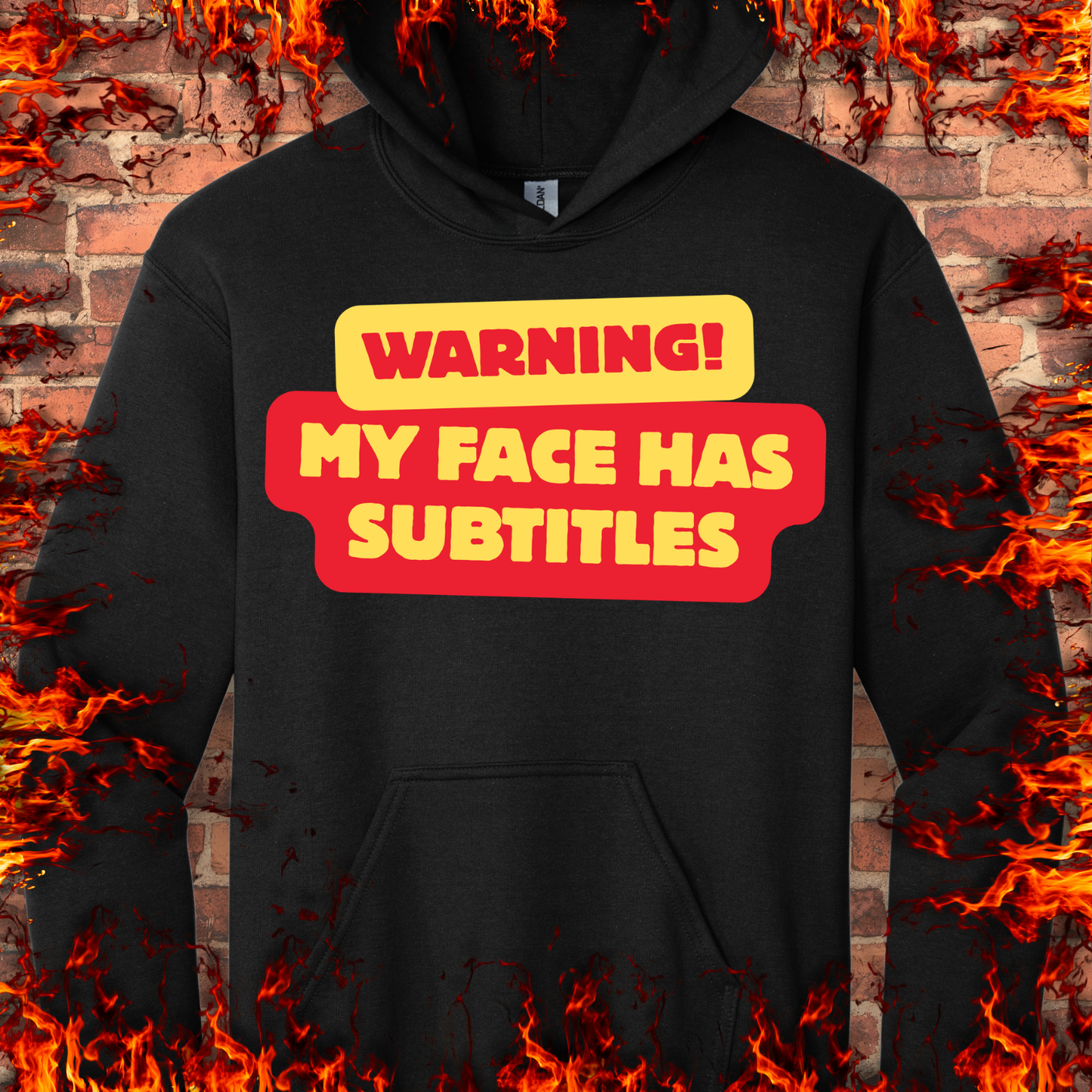 Warning - My Face Has Subtitles