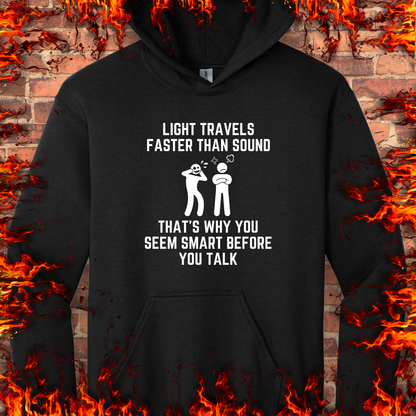 Light Is Faster Than Sound