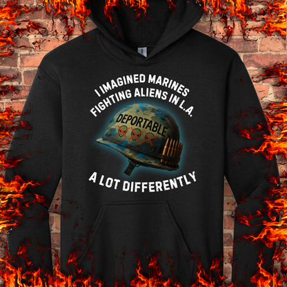 Marines Fighting Aliens