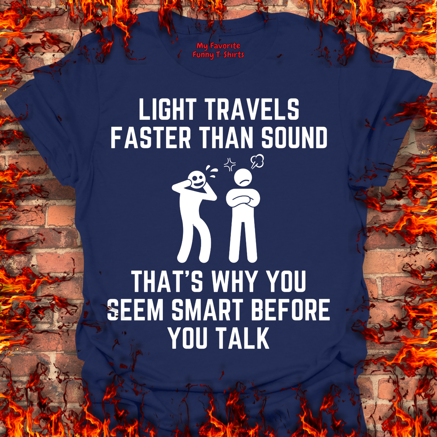 Light Is Faster Than Sound...