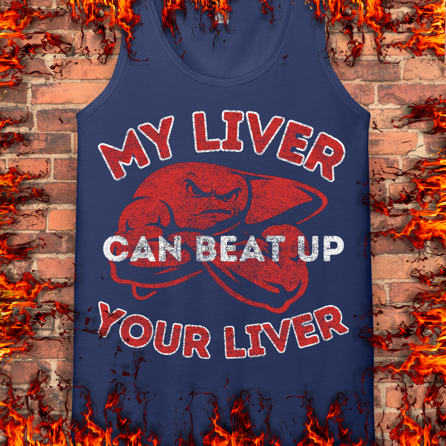 My Liver Can Beat Up Your Liver