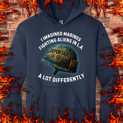 Marines Fighting Aliens