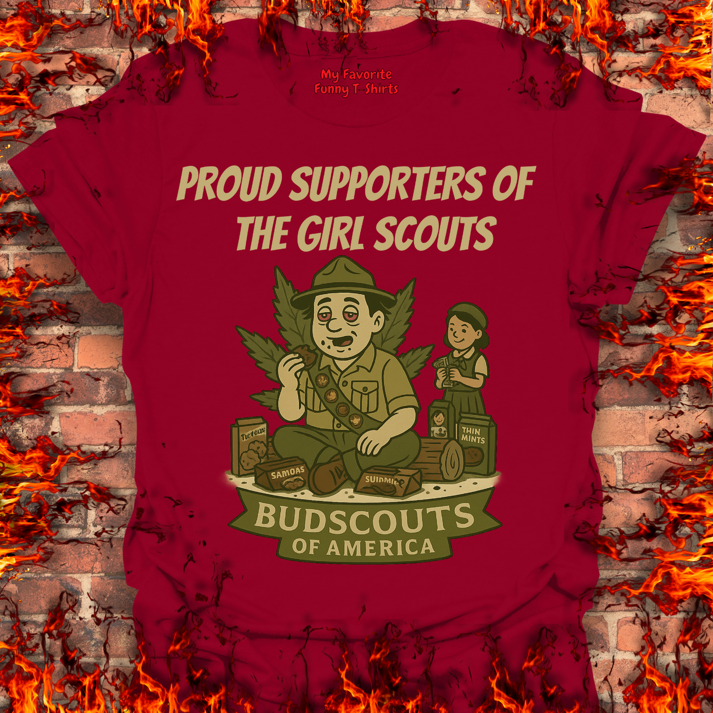 Supporters Of The Girl Scouts
