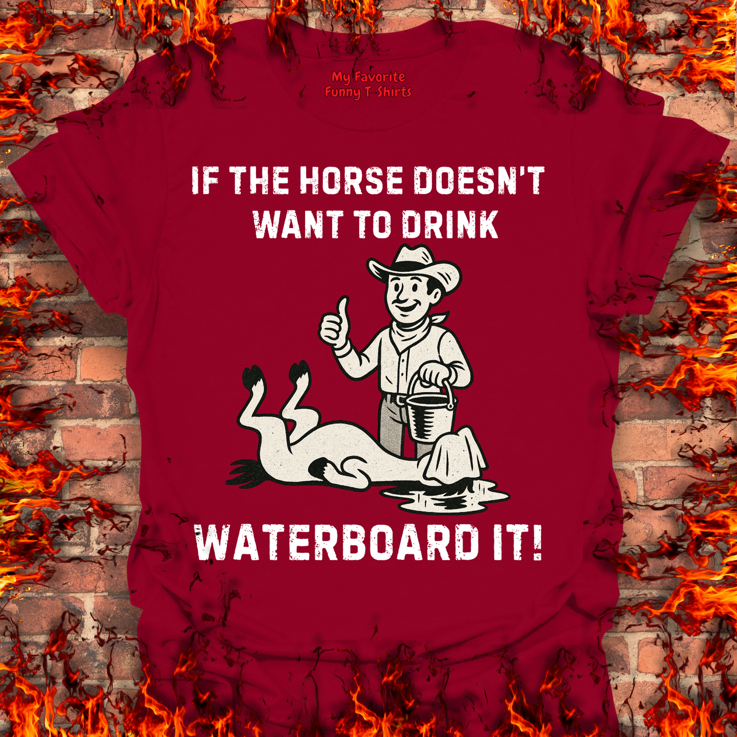 Waterboarding Horses