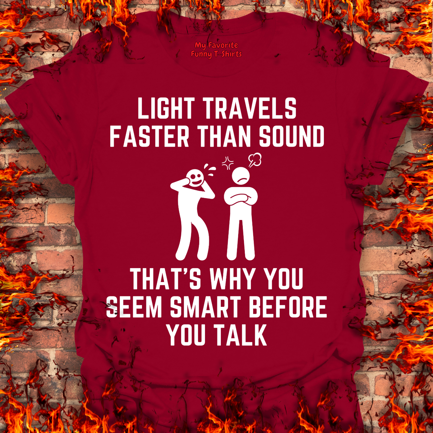 Light Is Faster Than Sound...