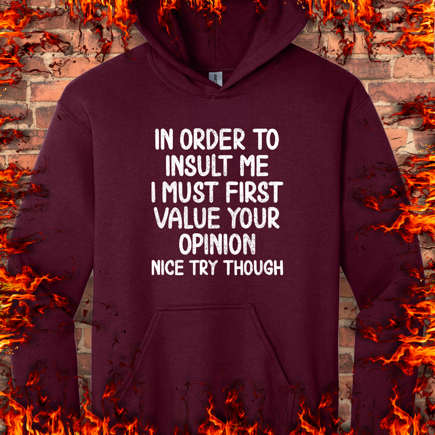 In Order To Insult Me
