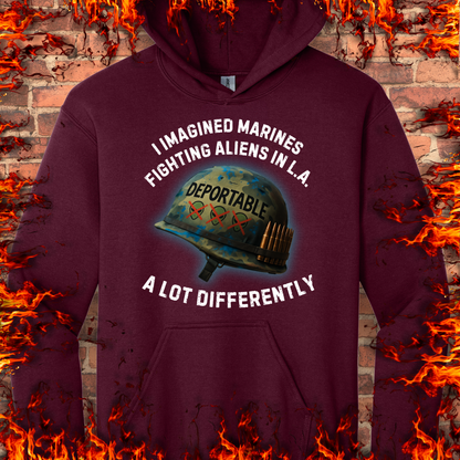 Marines Fighting Aliens