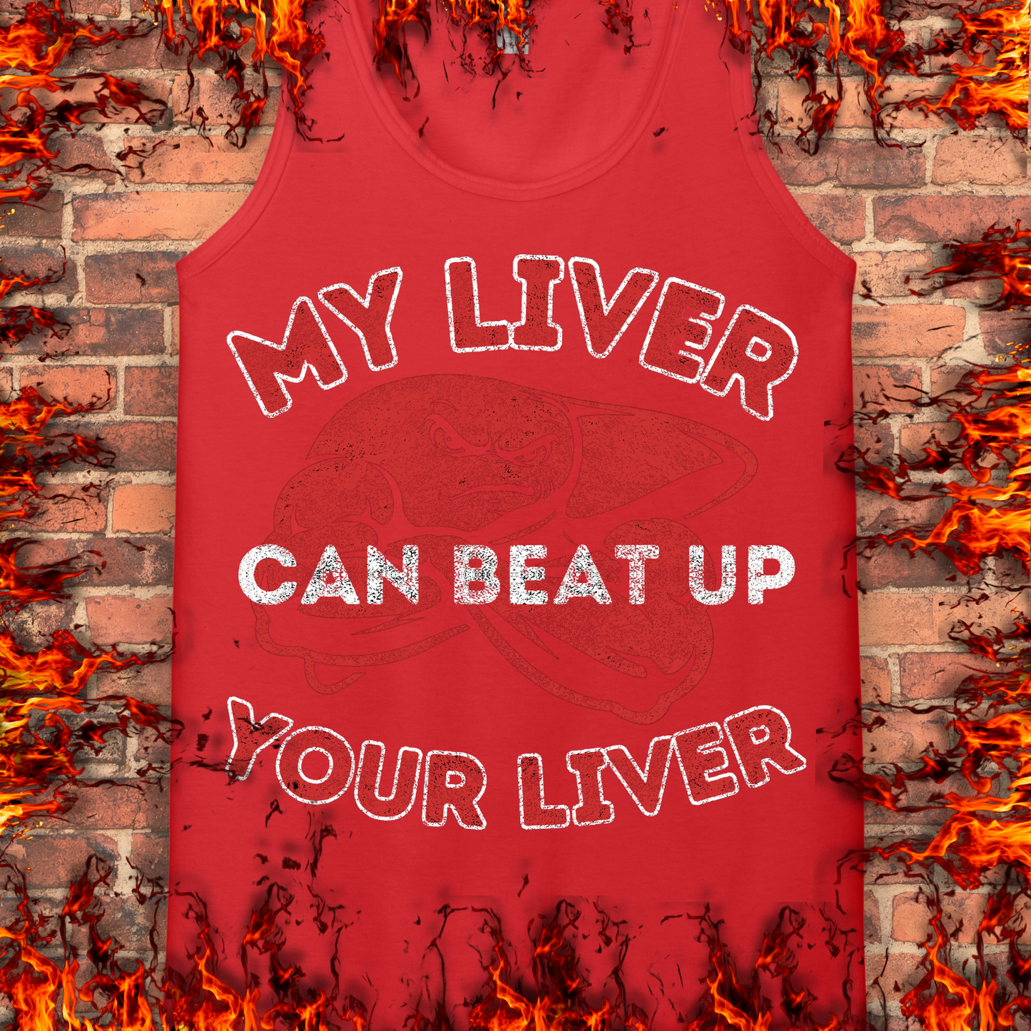 My Liver Can Beat Up Your Liver