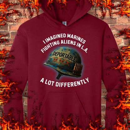 Marines Fighting Aliens
