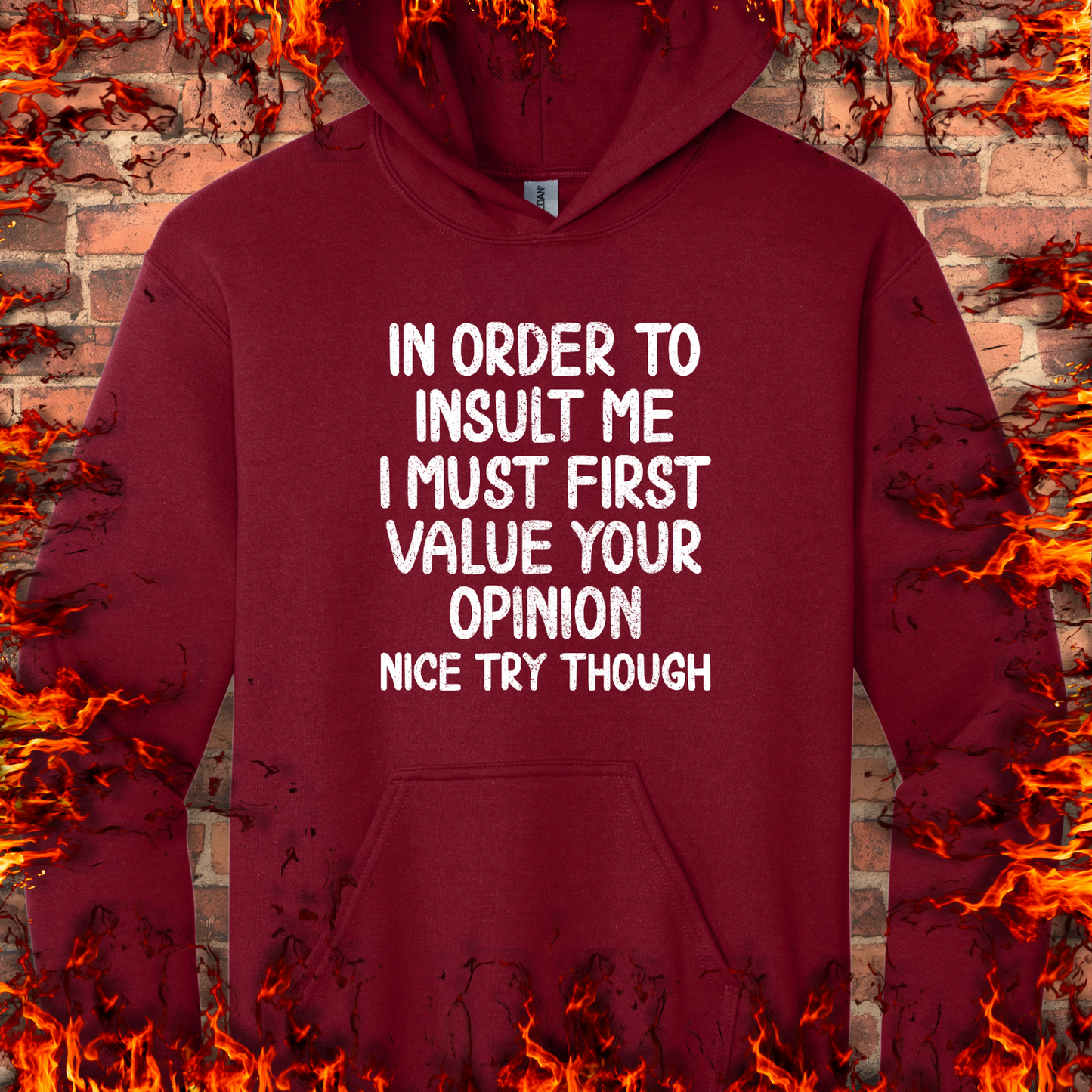 In Order To Insult Me
