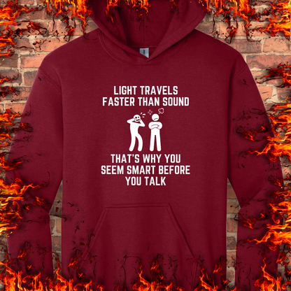 Light Is Faster Than Sound