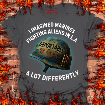 Marines Fighting Aliens