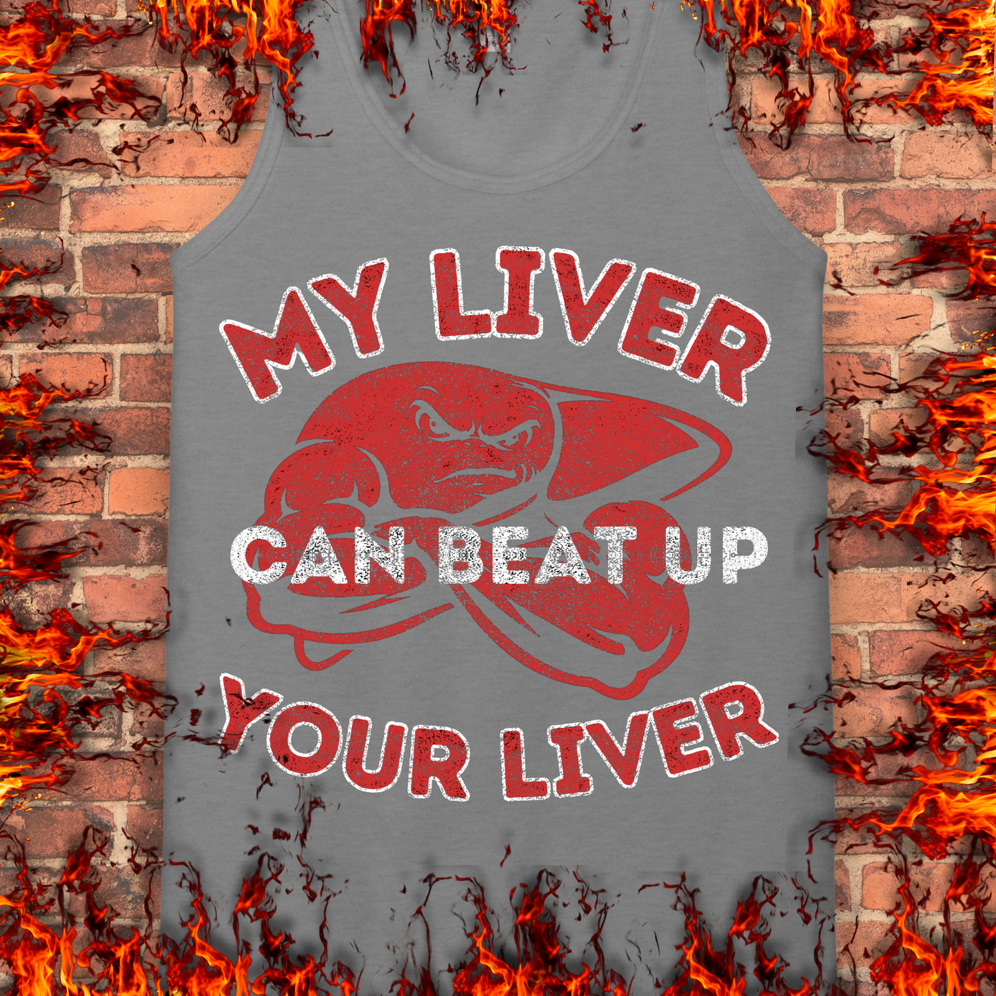 My Liver Can Beat Up Your Liver