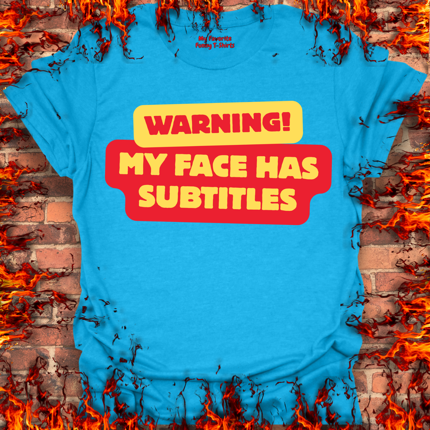 Warning - My Face Has Subtitles