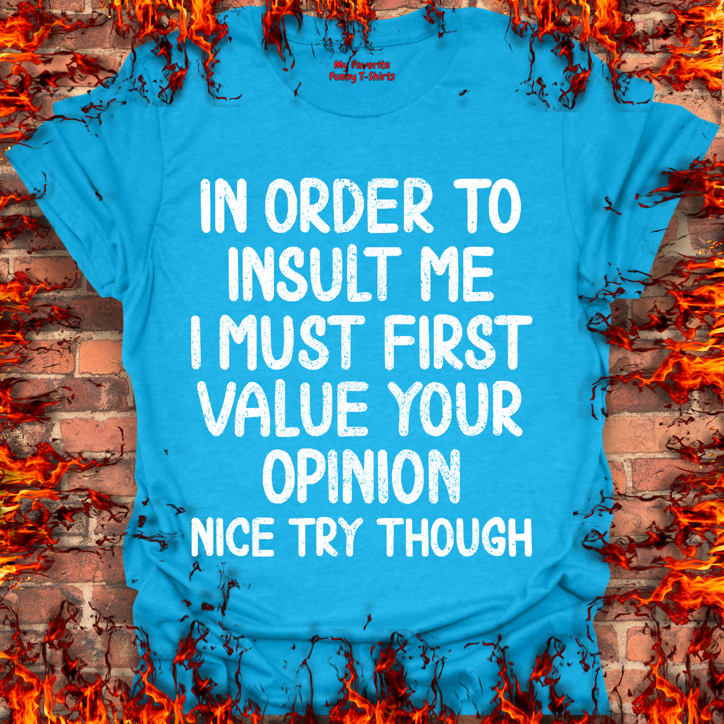 In Order To Insult Me