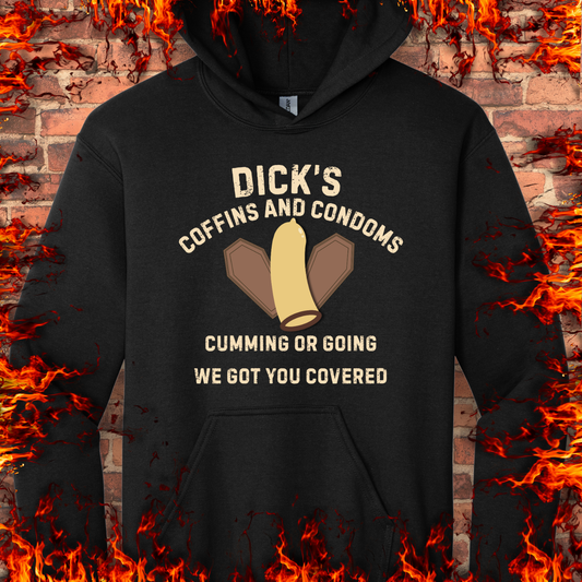 Dick's Coffins and Condoms