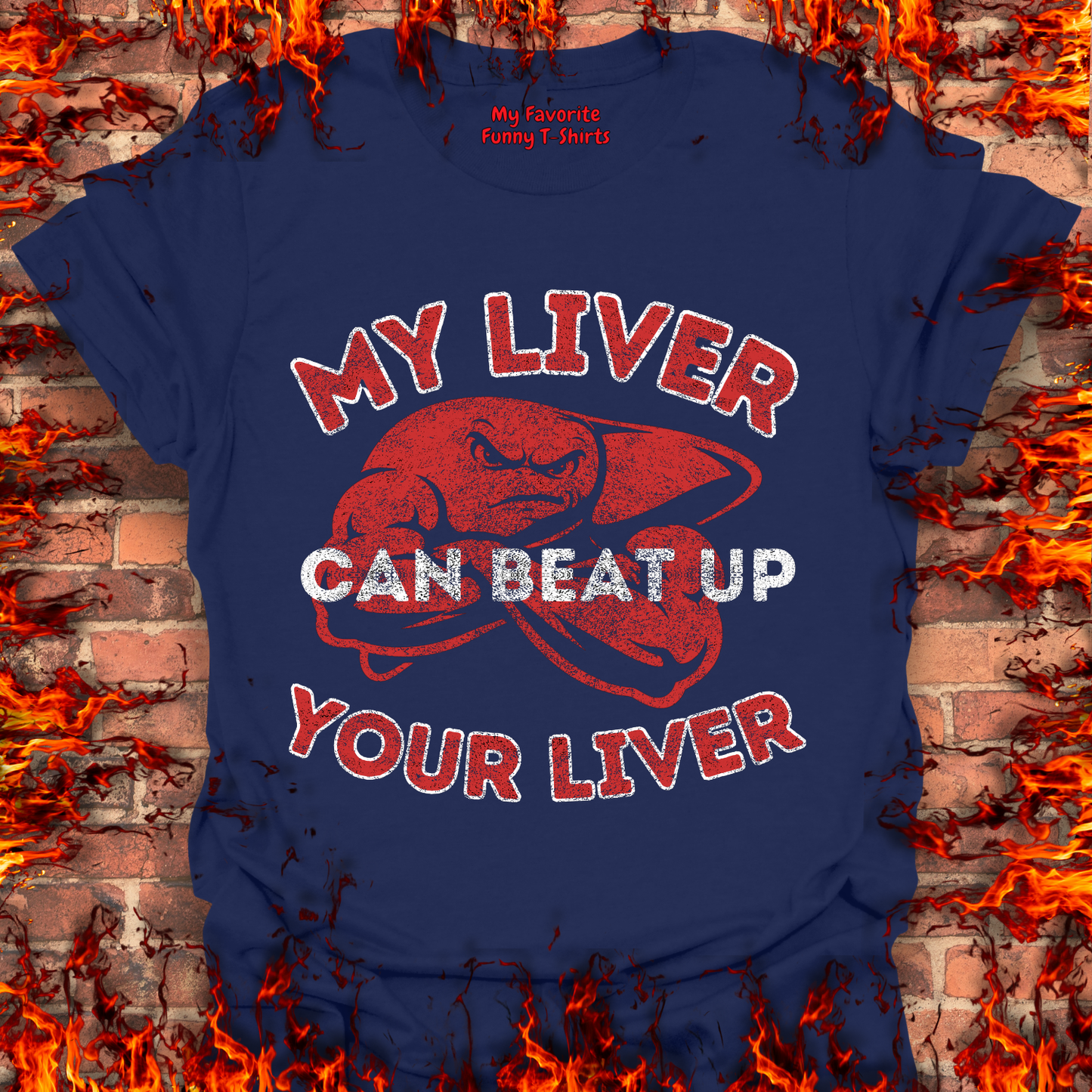 My Liver Can Beat Up Your Liver