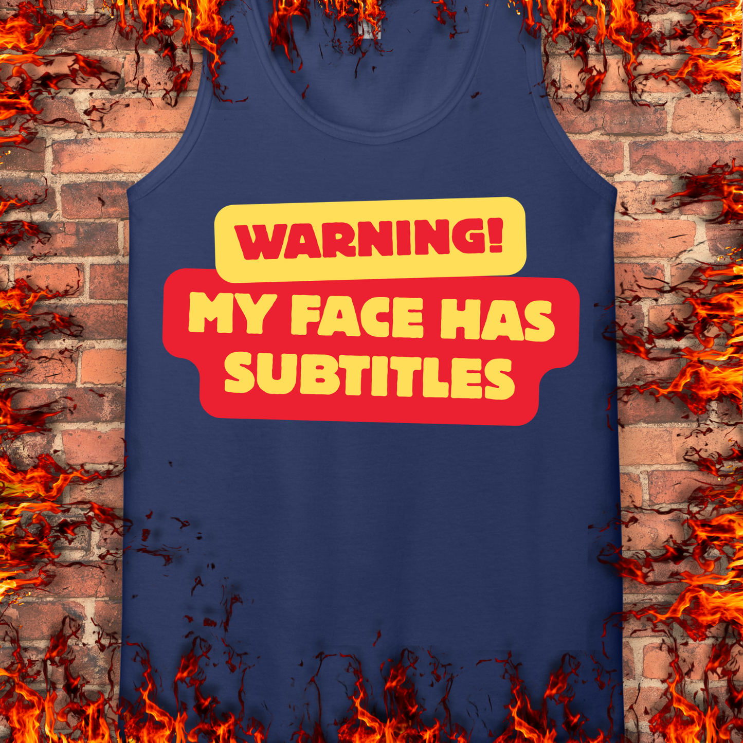 Warning - My Face Has Subtitles