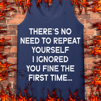 No Need To Repeat Yourself