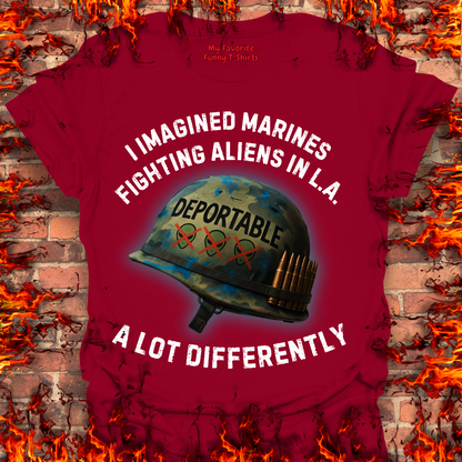 Marines Fighting Aliens