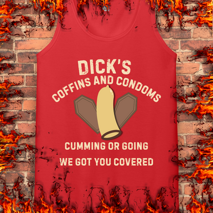 Dick's Coffins and Condoms