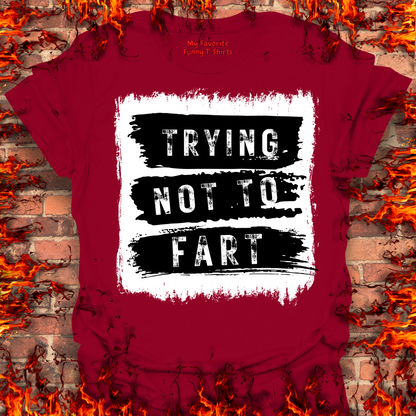 Trying Not To Fart