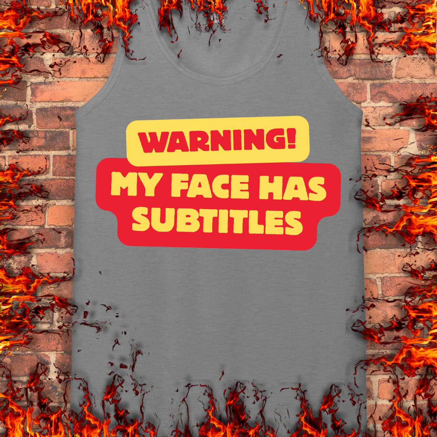 Warning - My Face Has Subtitles