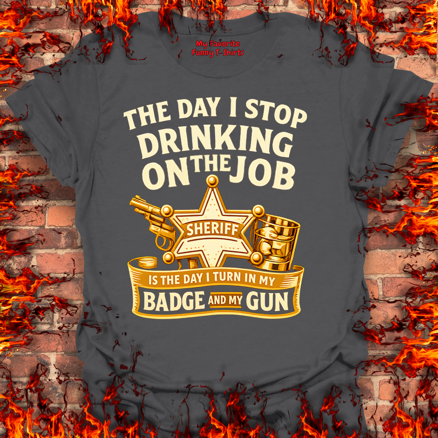 Badge and Gun