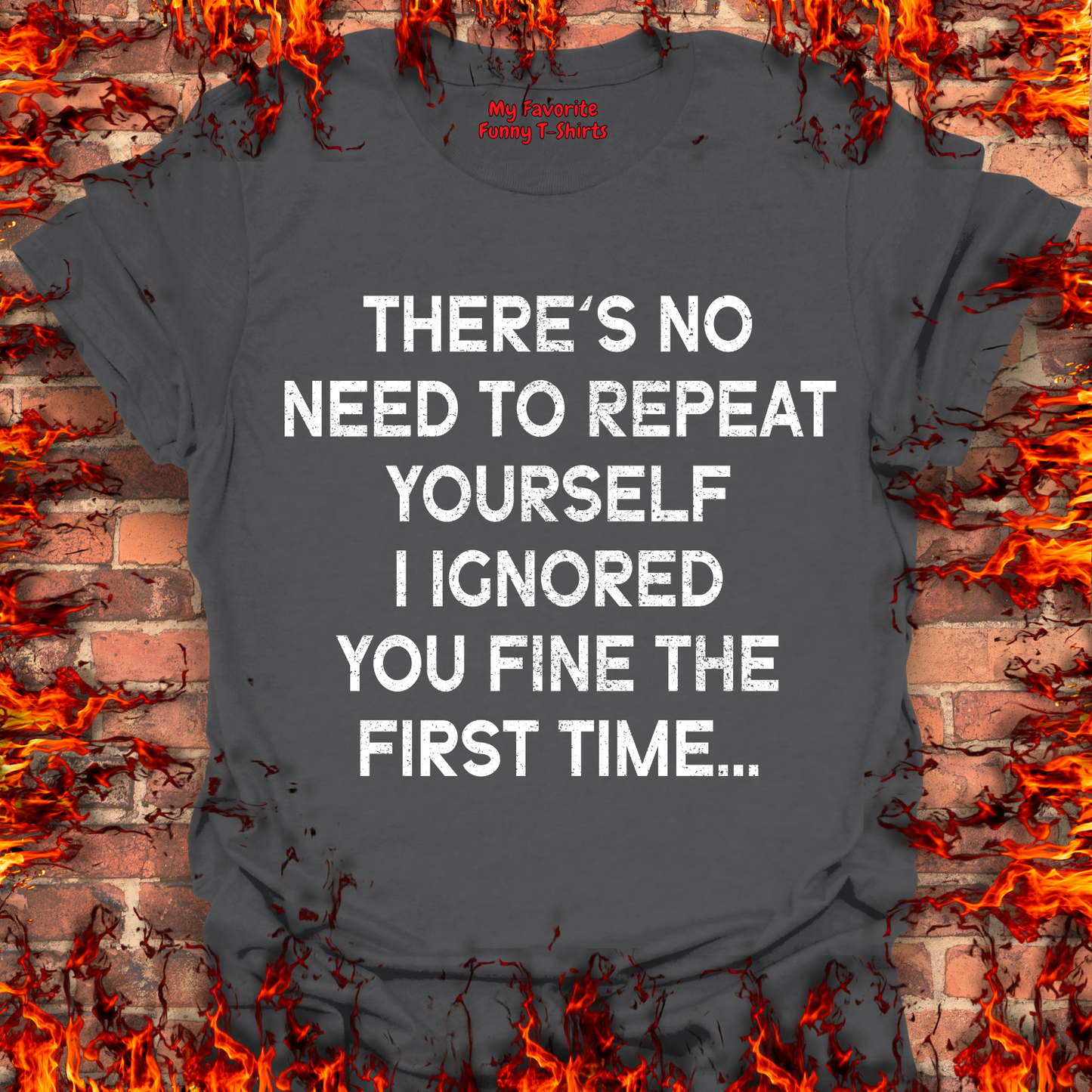 No Need To Repeat Yourself