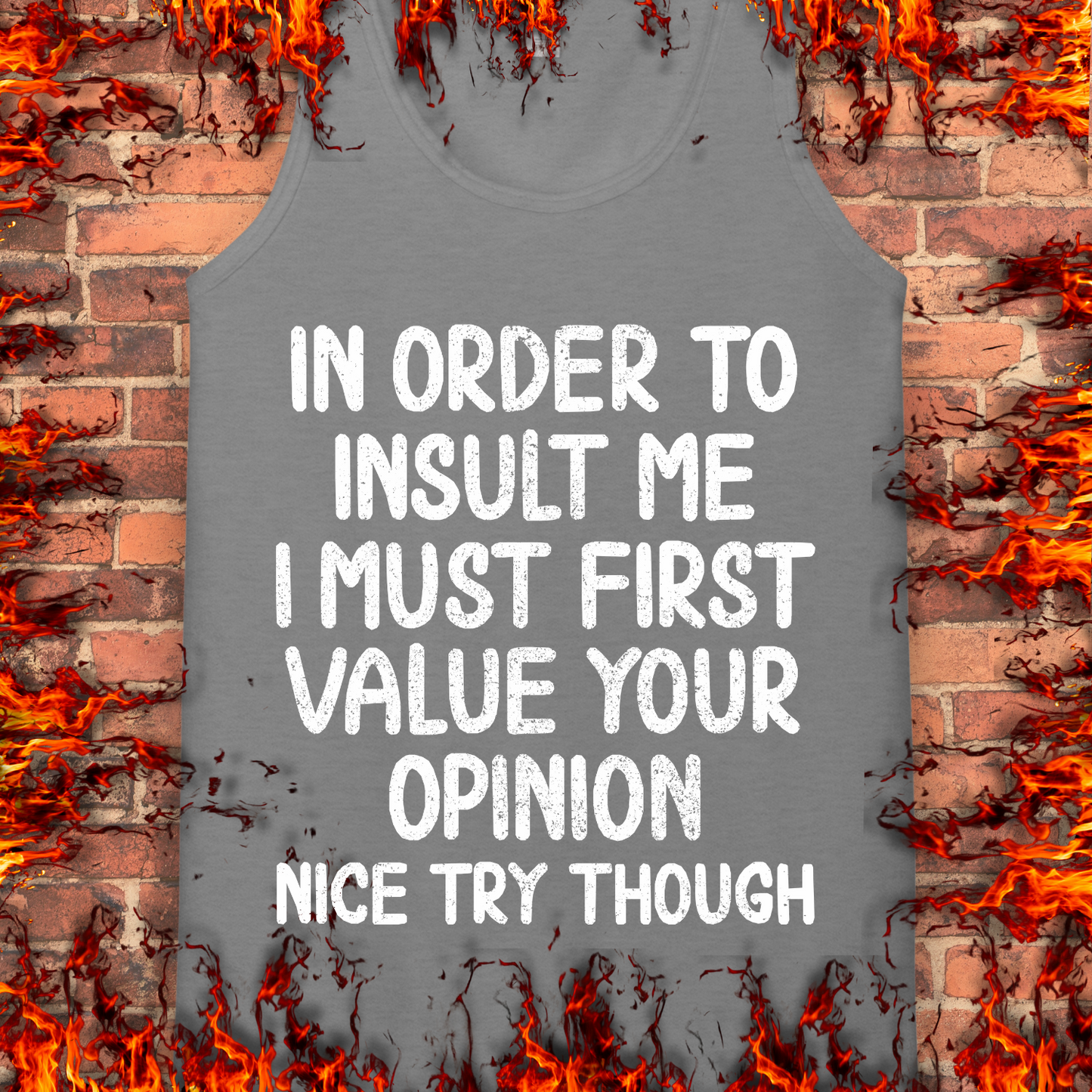 In Order To Insult Me