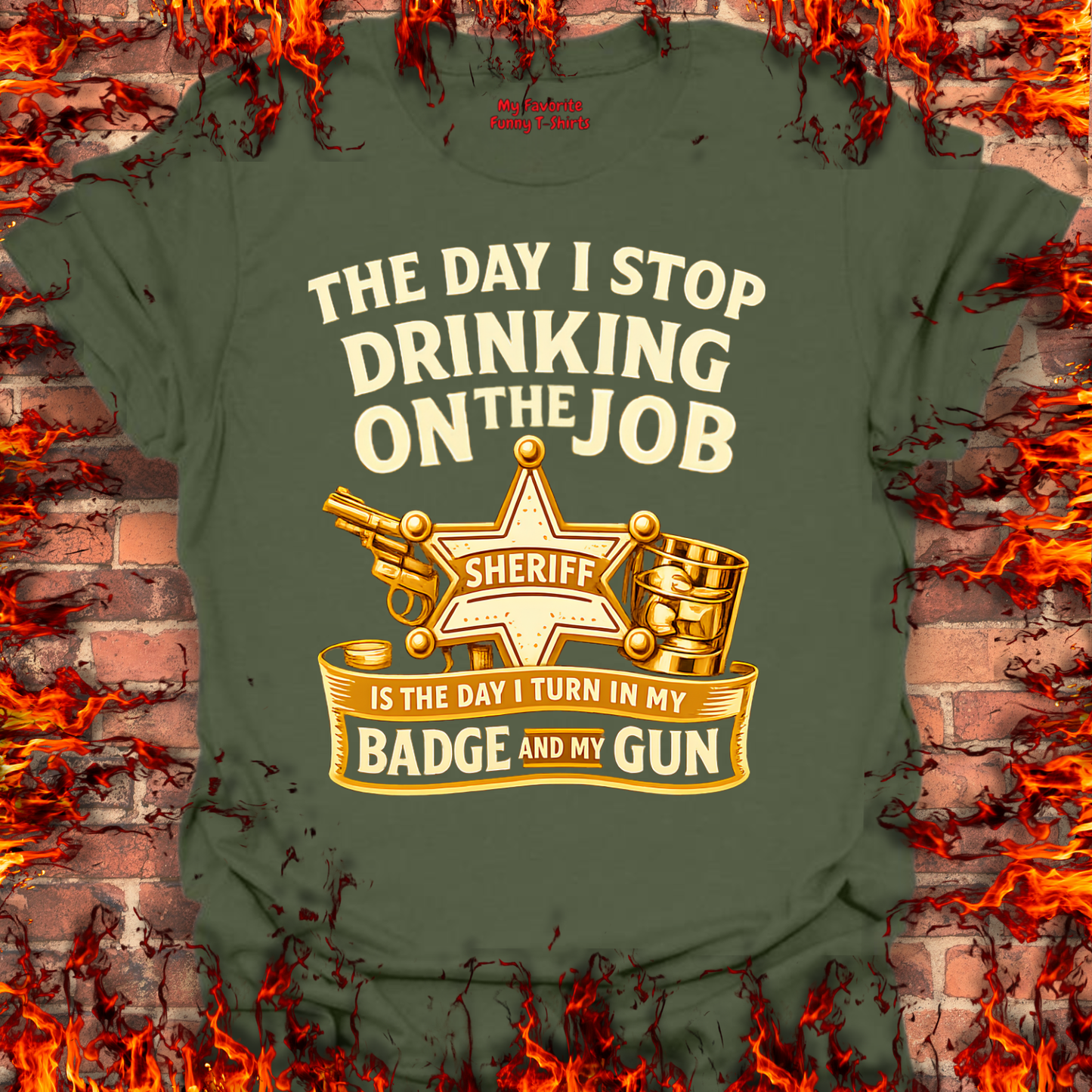 Badge and Gun