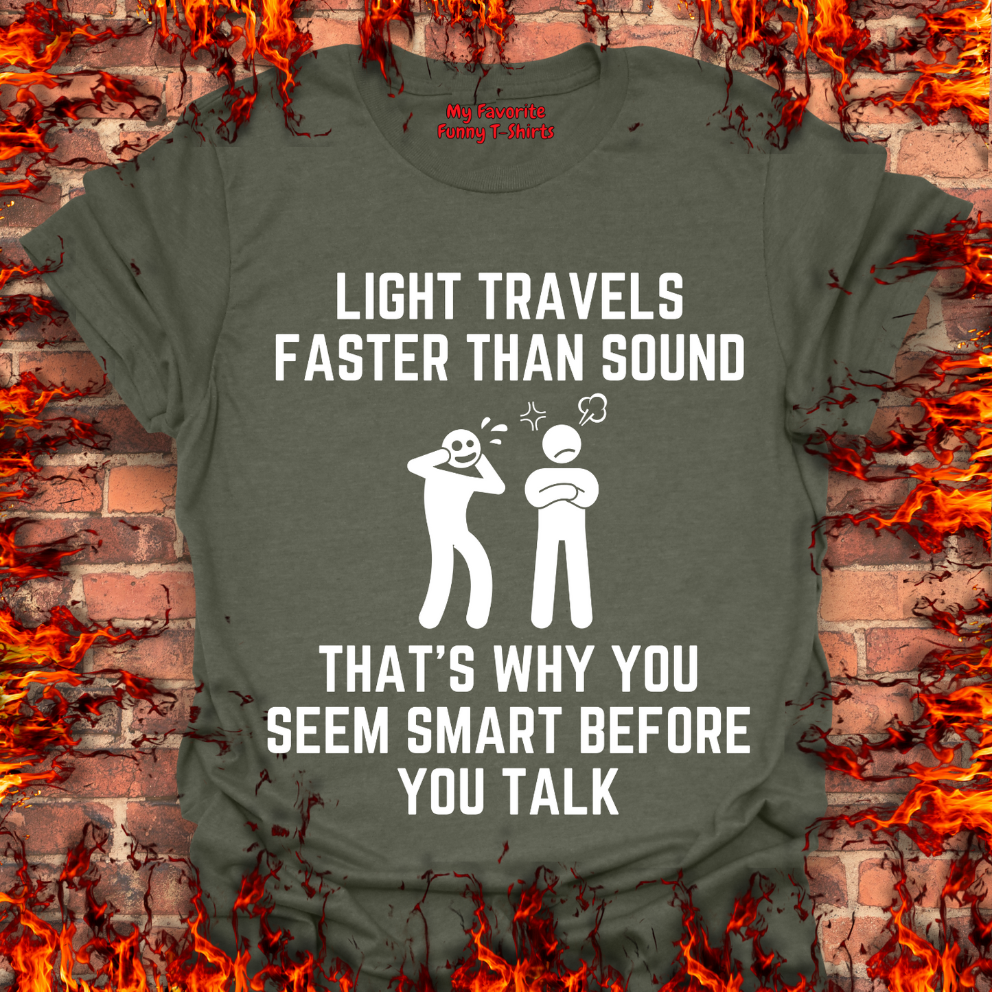 Light Is Faster Than Sound...
