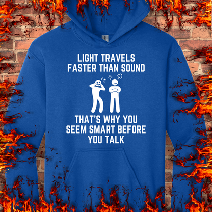 Light Is Faster Than Sound