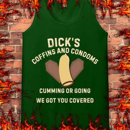 Dick's Coffins and Condoms