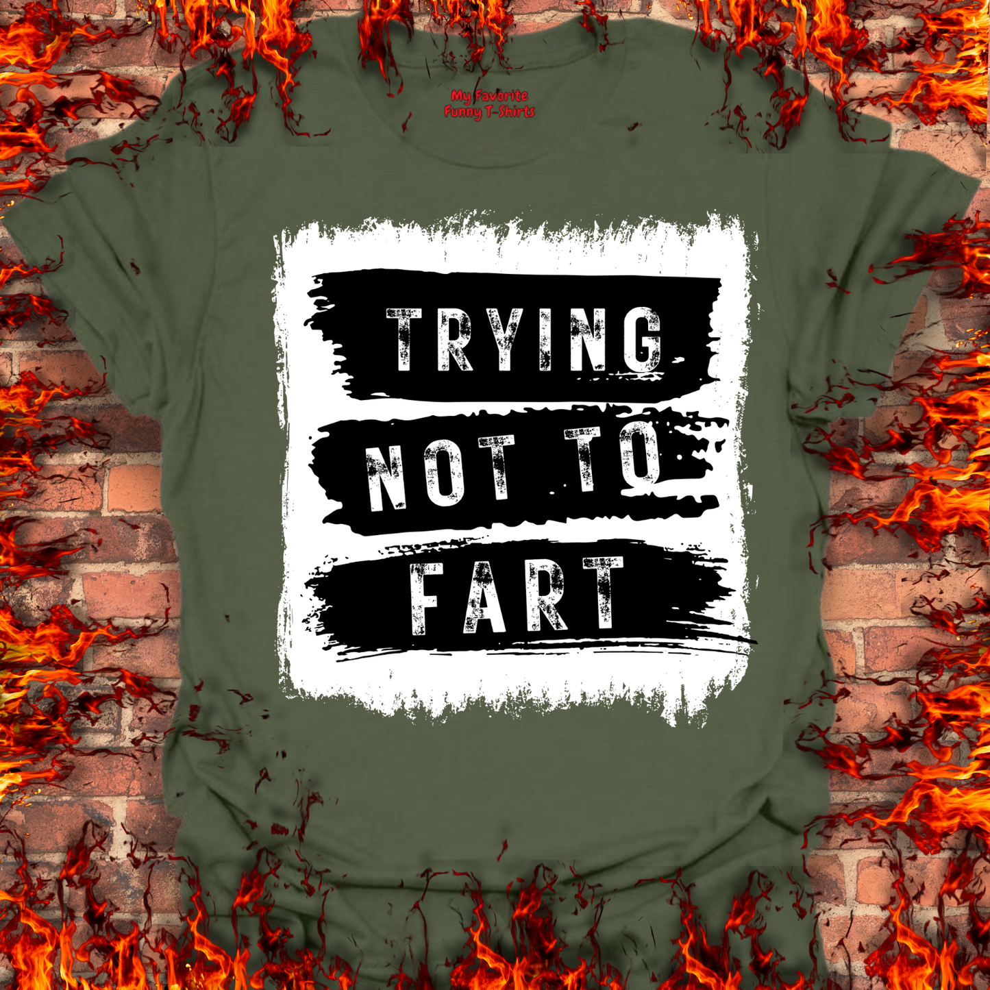 Trying Not To Fart