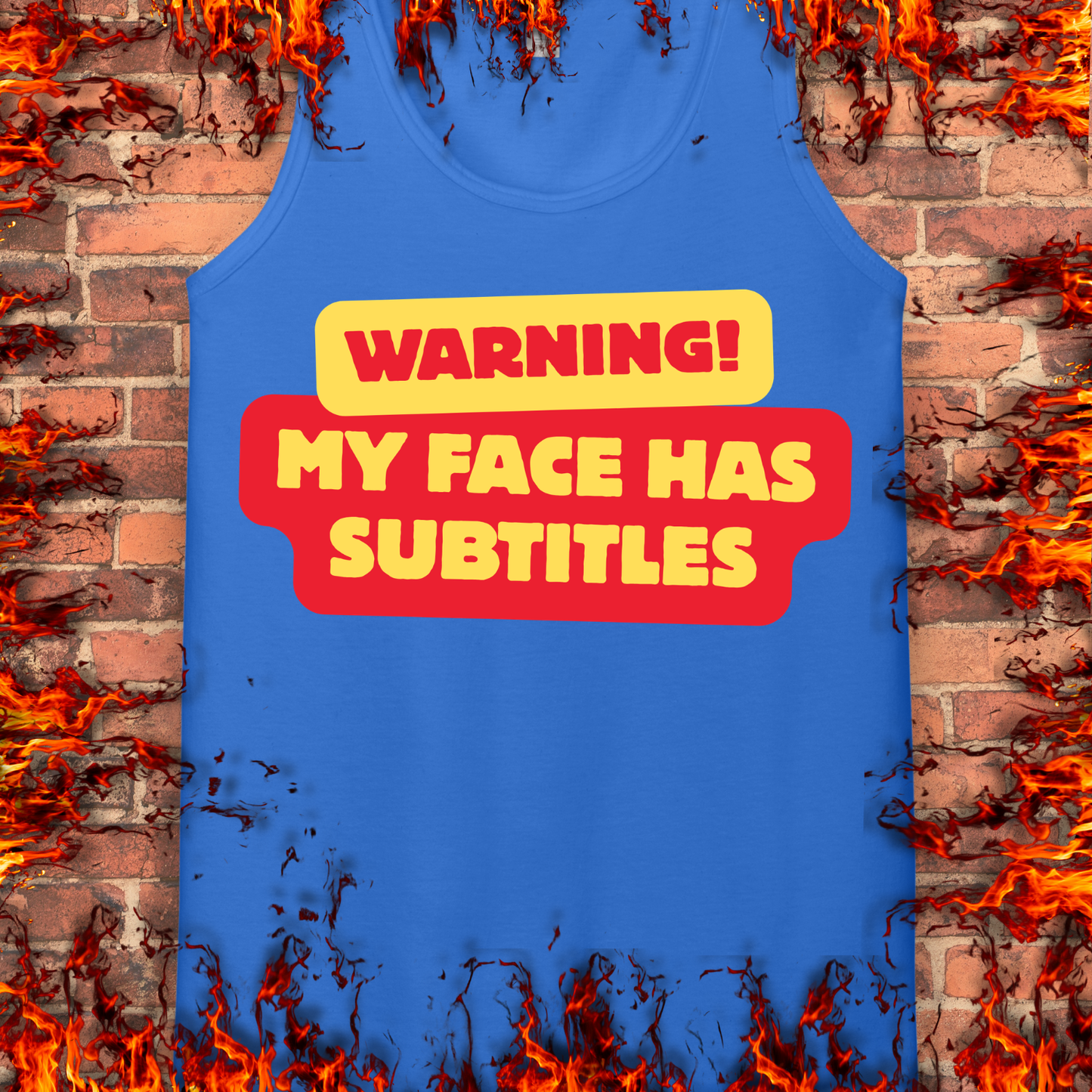 Warning - My Face Has Subtitles