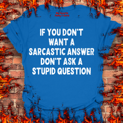 Sarcastic Answer