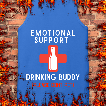 Emotional Support Drinking Buddy - Back Print