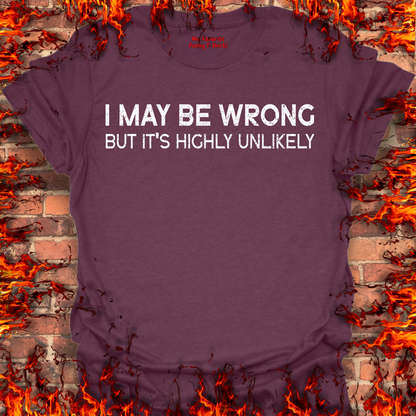 I May Be Wrong