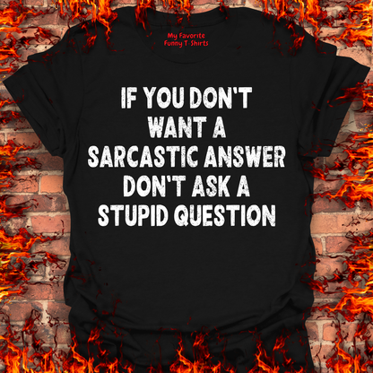 Sarcastic Answer