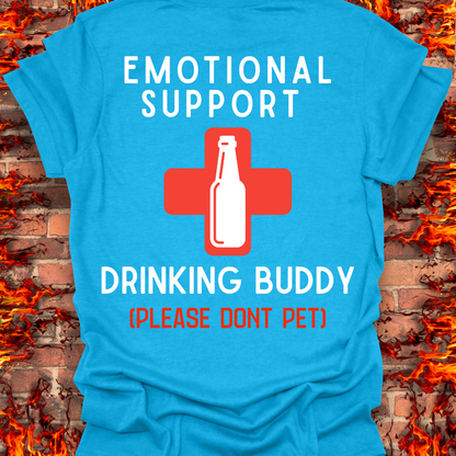 Emotional Support Drinking Buddy - OG - Back Print