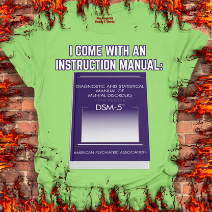 I Come With An Instruction Manual