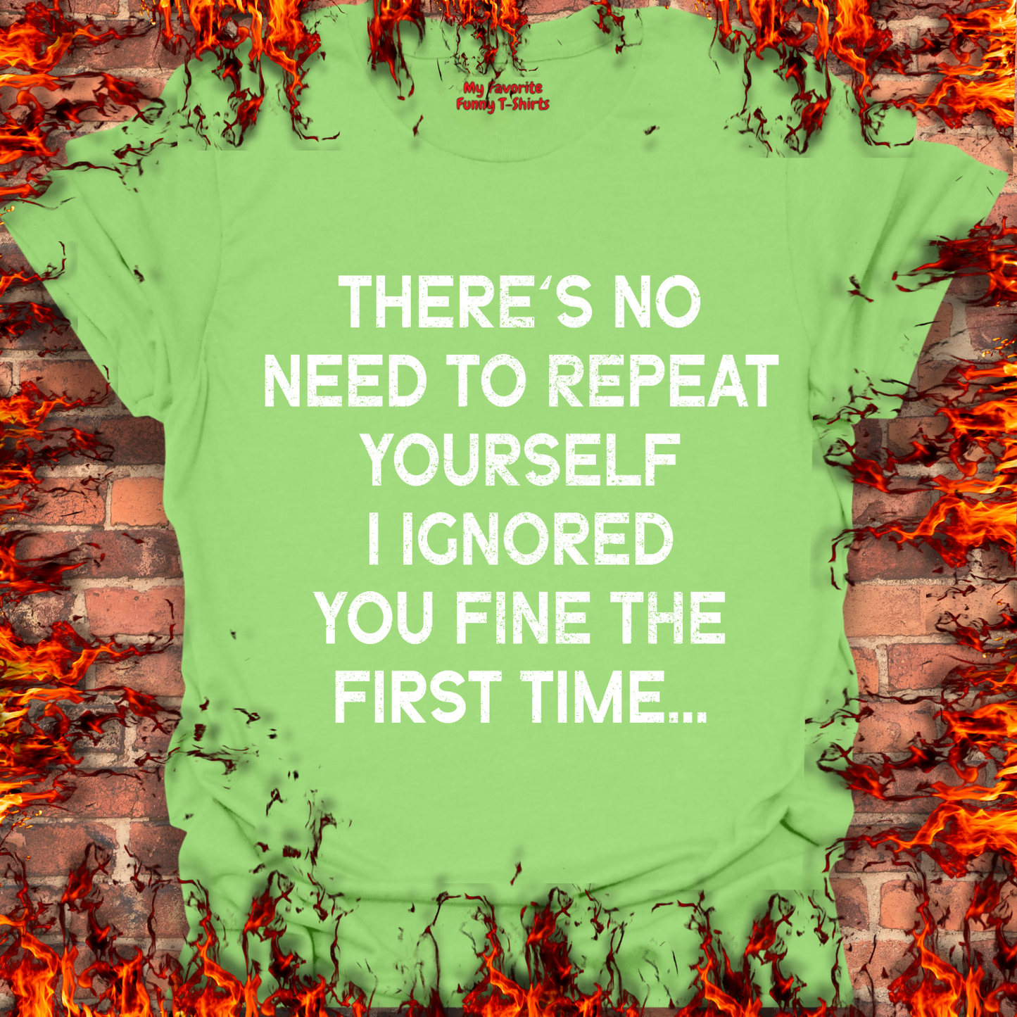 No Need To Repeat Yourself