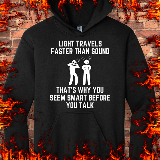 Light Is Faster Than Sound