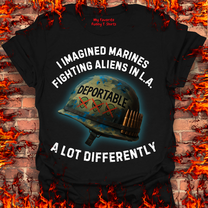 Marines Fighting Aliens