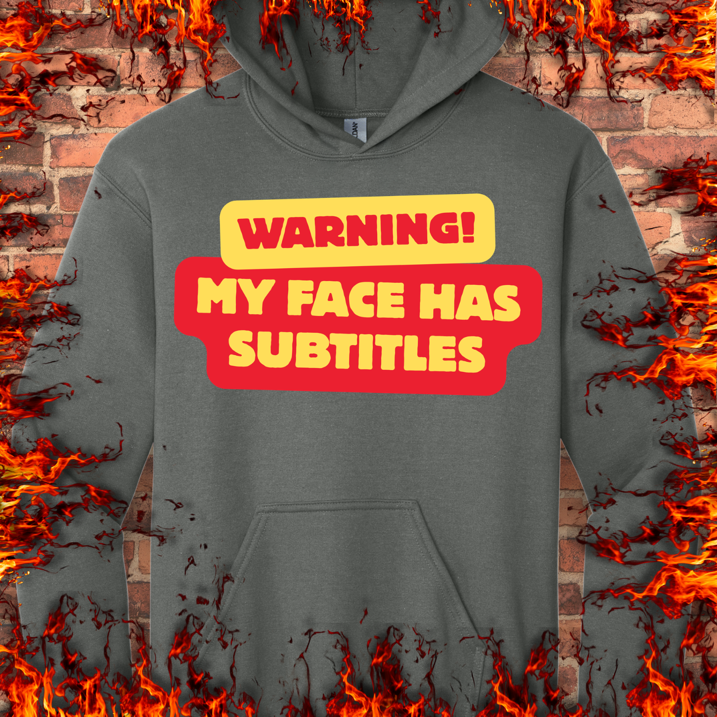 Warning - My Face Has Subtitles