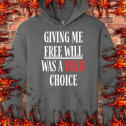 Free Will Was A Bold Choice