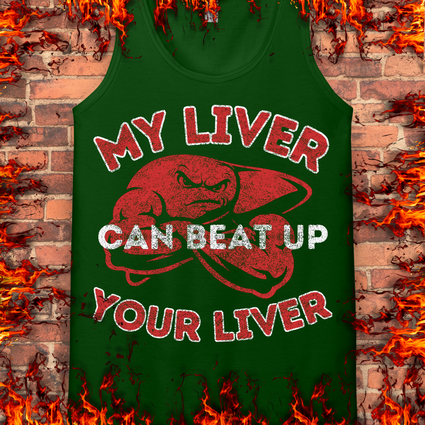 My Liver Can Beat Up Your Liver
